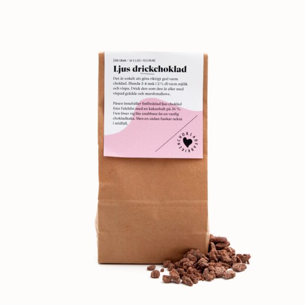 Ljus drickchoklad 300 g
